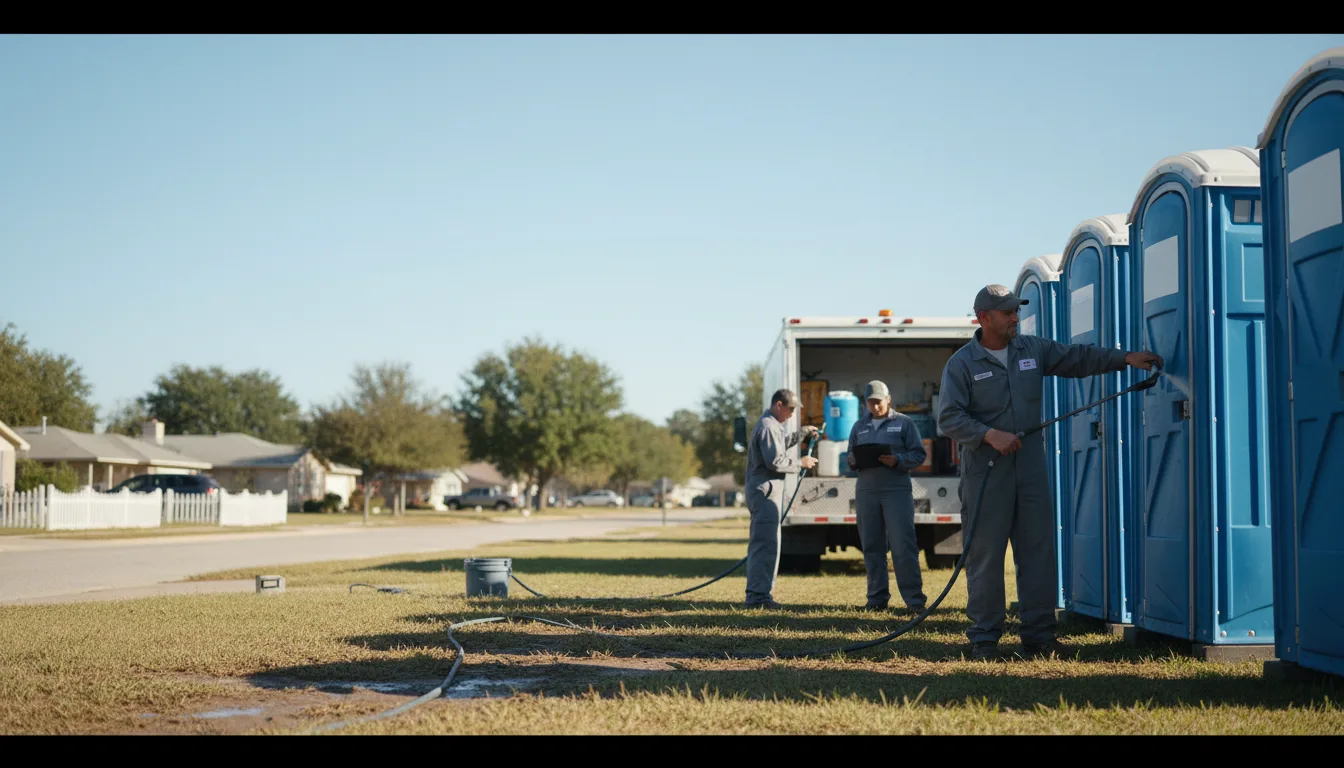 Long-Term Portable Toilet Rental in Raleigh, ND near me